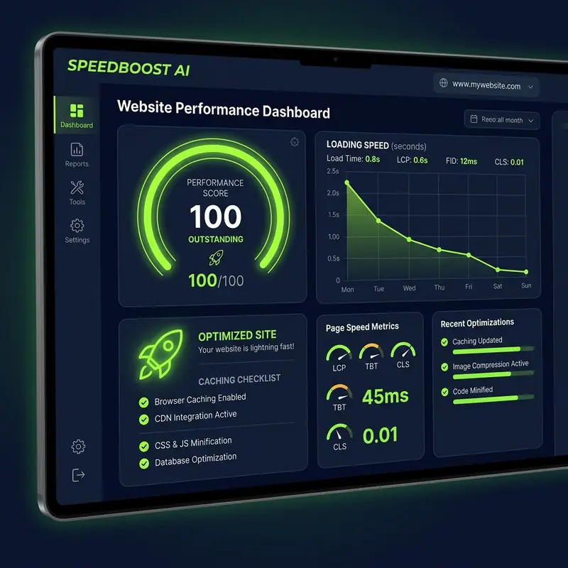 NewNowHosting Website Speed Optimization and Performance Auditing