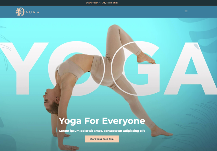 Free Website Builder and Domain, Web Hosting ,  Secure Web Hosting Services with 24/7 Support - New Now Hosting  - Yoga Studio